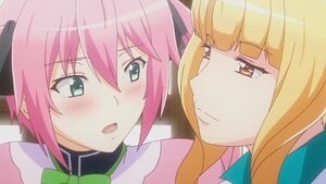 Lesbian Hentai Animation Kissing NSFW Stockings