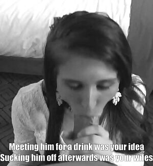 Don’t worry, she’ll play with yours later and explain in detail how she used her perfect mouth to make his huge veiny cock cum down her throat