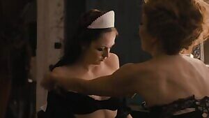 Emily Meade getting groped by Maggie Gyllenhaal
