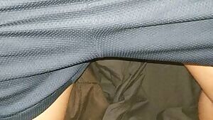 Cumming on my shirt ^^