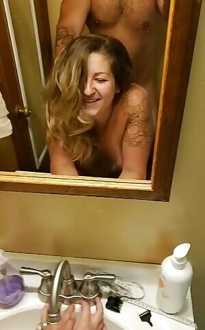 Getting fucked in a mirror