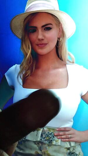 Kate Upton gets slapped really hard!