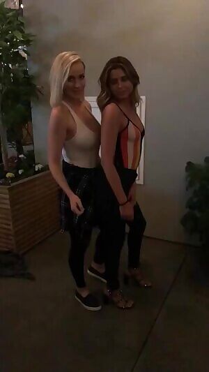 Blew a load to Paige Spiranac showing her friend 