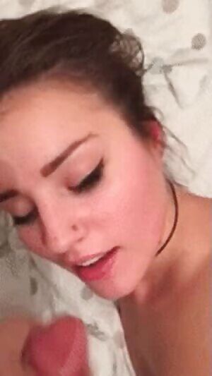 Cute girl facial