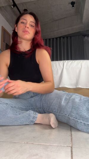 Tall Girls Legs Long Hair hands
