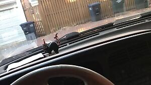 Cock out, talking dirty in public