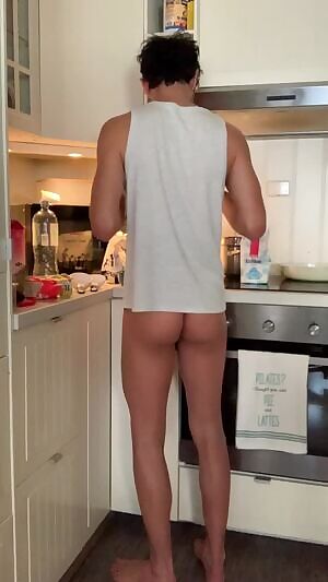 Making a cake here. Would you bring the frosting?