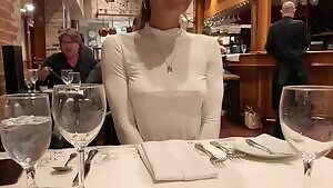 It's way too cold in this restaurant