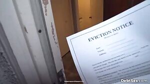 Cute Coed Fucked For Rent Debt