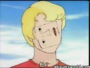 Quickly panning over her body as she takes it in the ass .