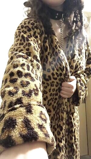 Hanging up my bathrobe