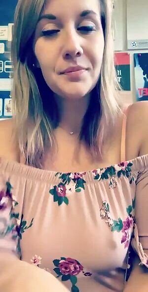 Sexy Blonde Milf Boobs # 2