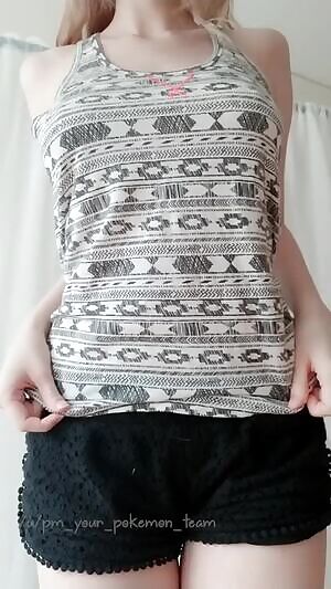 Showing off my titties for all of you :)