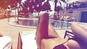 IG story - Black bikini