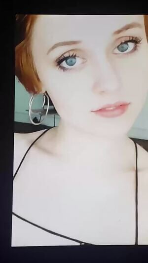 Finished On Lovely Pale Redhead