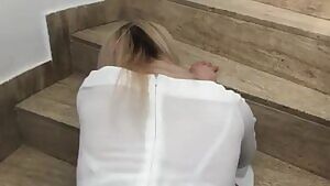 Random city, random staircase, not a random dick.