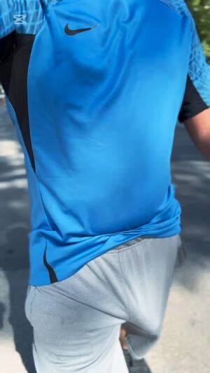 Freeballing Big Dick Public Voyeur