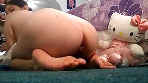 winking her wrecked butthole