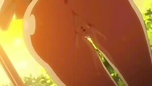 Stirring her pussy