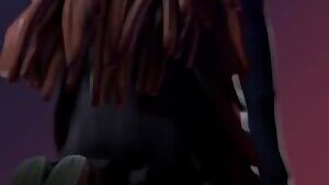 Nezuko on her knees - GreatM8