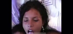 Latina drenched