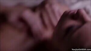 Lili getting herself off