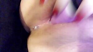 Leaking cream over the thought of receiving a big load