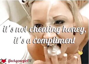 she really loves getting compliments from your friends