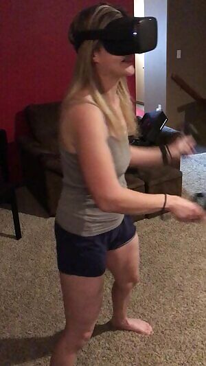 Hopefully she'll beat my saber next...