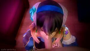 Miriam gives some head