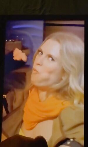 Barbara Dunkelman encouraging me to blow