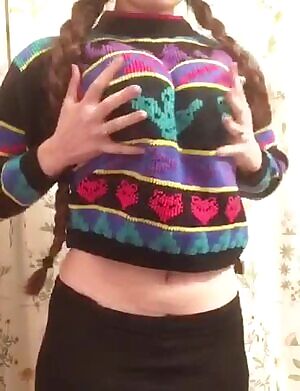 some ugly sweater boobs or you all on this chilly day
