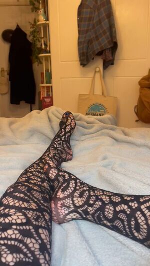 Nail fetish Feet Femboy Foot Tights