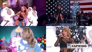 Ariana Grande, Selena Gomez, Katy Perry, Taylor Swift - Ass, Pussy, Mouth, Tits