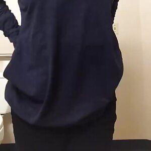 While at work yesterday my bf told me to go find something to fuck myself with. So I did ♥️