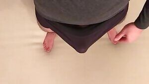 Your view, as it pops out for you after our hot foreplay.