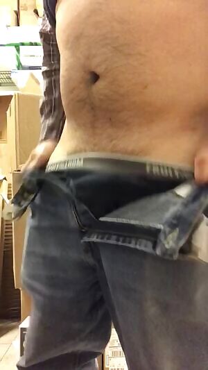 This was during my break from the crazy crowds in the store