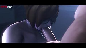 Mei deepthroat,