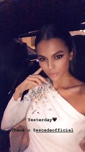 At a fashion event