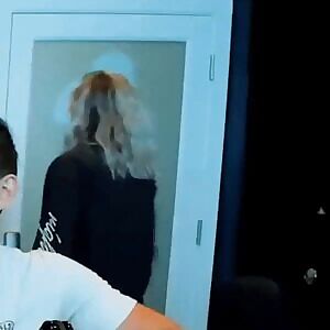 Blonde goddess Elyse Willems gets mad & upset at the office. After the guys joke about her being a nasty dumb cheating whore. Striking a nerve. Because she’s ashamed for knowing it’s actually true.