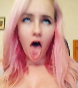 You grab her tiddies in cowgirl and she makes this face, what do you do?