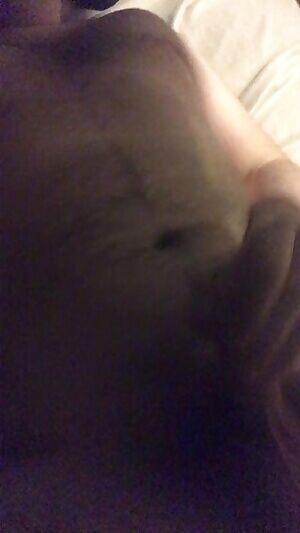 Teasing my cock and my asshole while scrolling through your posts