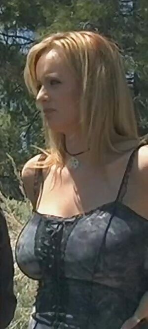 Stormy Daniels Boob Flex