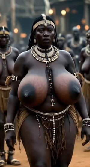 African Chicks Ai Generated Big Nipples