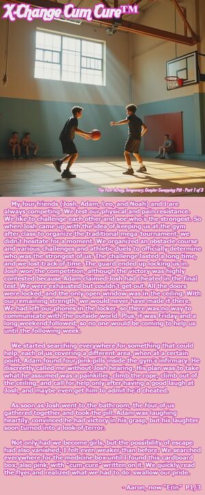 X-Change Competition Forced Gym Humiliation