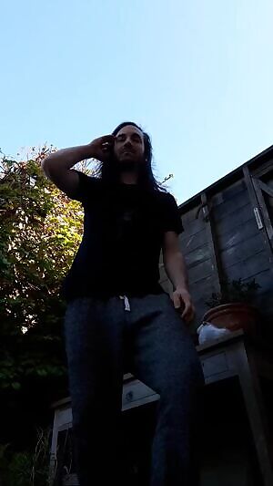 Sunny weather makes me want to take my clothes off