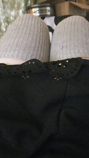 I wish I had someone else to take my panties off for me right now.~