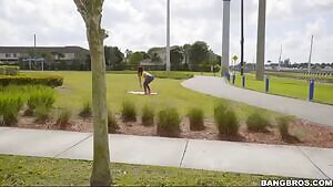 Yoga Hoser Hops On The Bus - Brooke Beretta