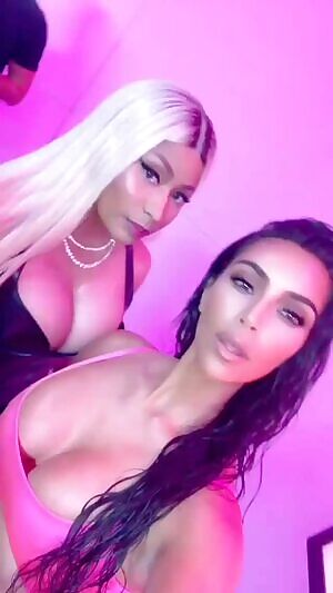 Kim Kardashian and Nicki Minaj Would Be Such a Fun Threesome
