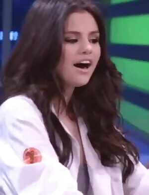 Selena Gomez enjoys jerking her fans and letting them cum all over her. She loves looking up to see a line of hard cocks ready to be jerked, sucked, and fucked by her